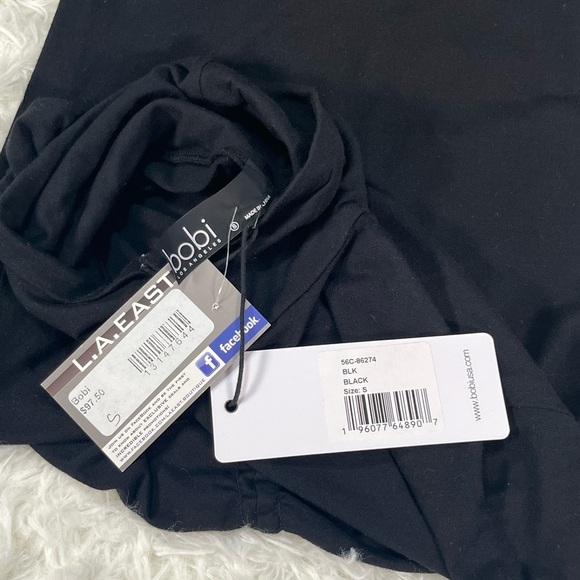 Bobi Los Angeles | Shirred Turtleneck Dress | NWT! - Picture 7 of 12